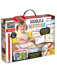 Scuola di Scrittura Montessori - Gioco Educativo per Imparare a Scrivere con Penna Anatomica | Shop in Casa