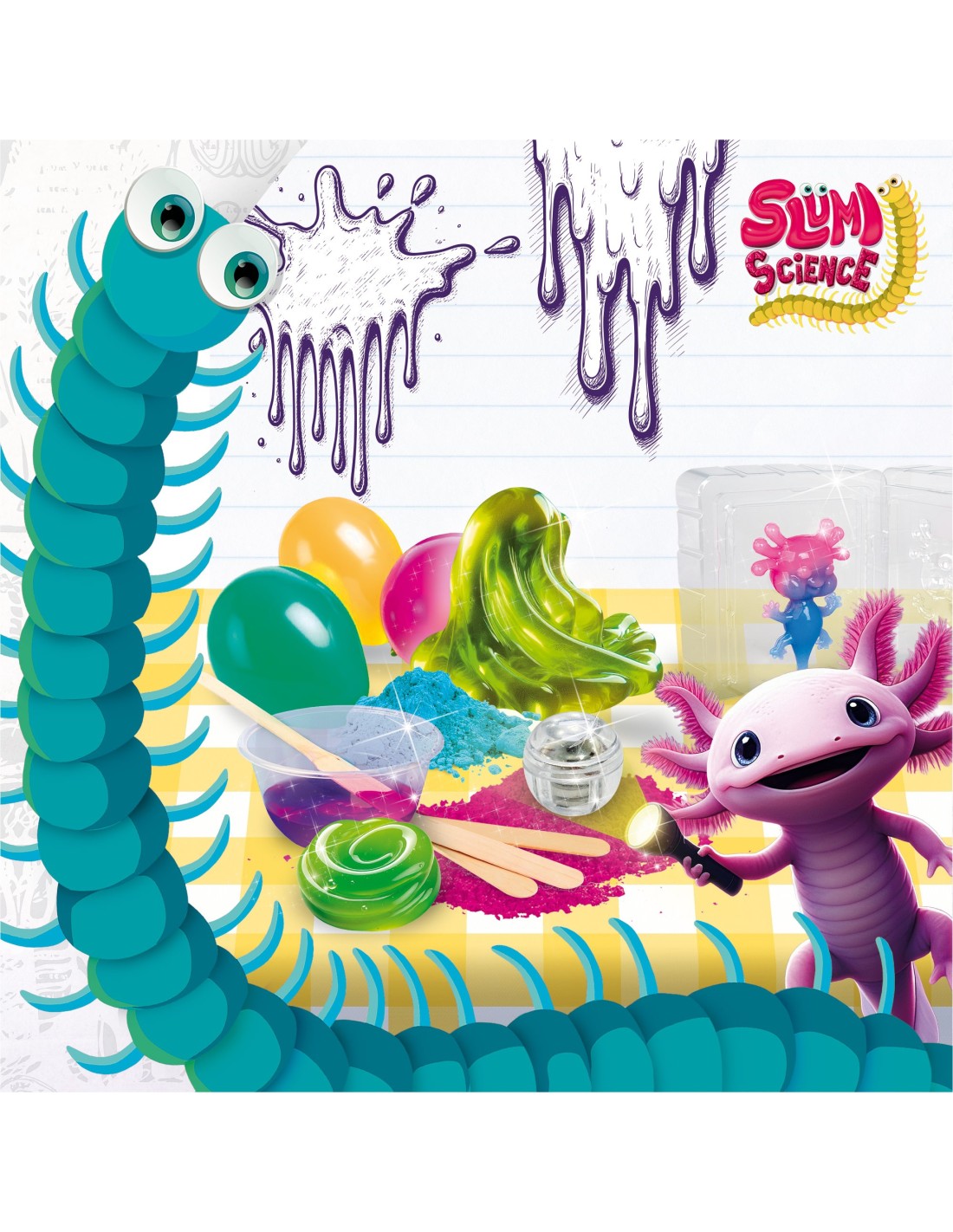 Slumi Science night squish kit luminoso brilla al buio – shopincasa.it