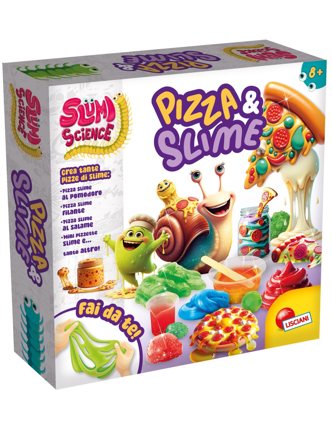Slumi Science pizza e slime kit creativo bambini – shopincasa.it