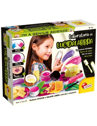 I’m a Genius La Fabbrica dei Lucidalabbra: Lipgloss e Balsami con Ingredienti Naturali | shop in casa