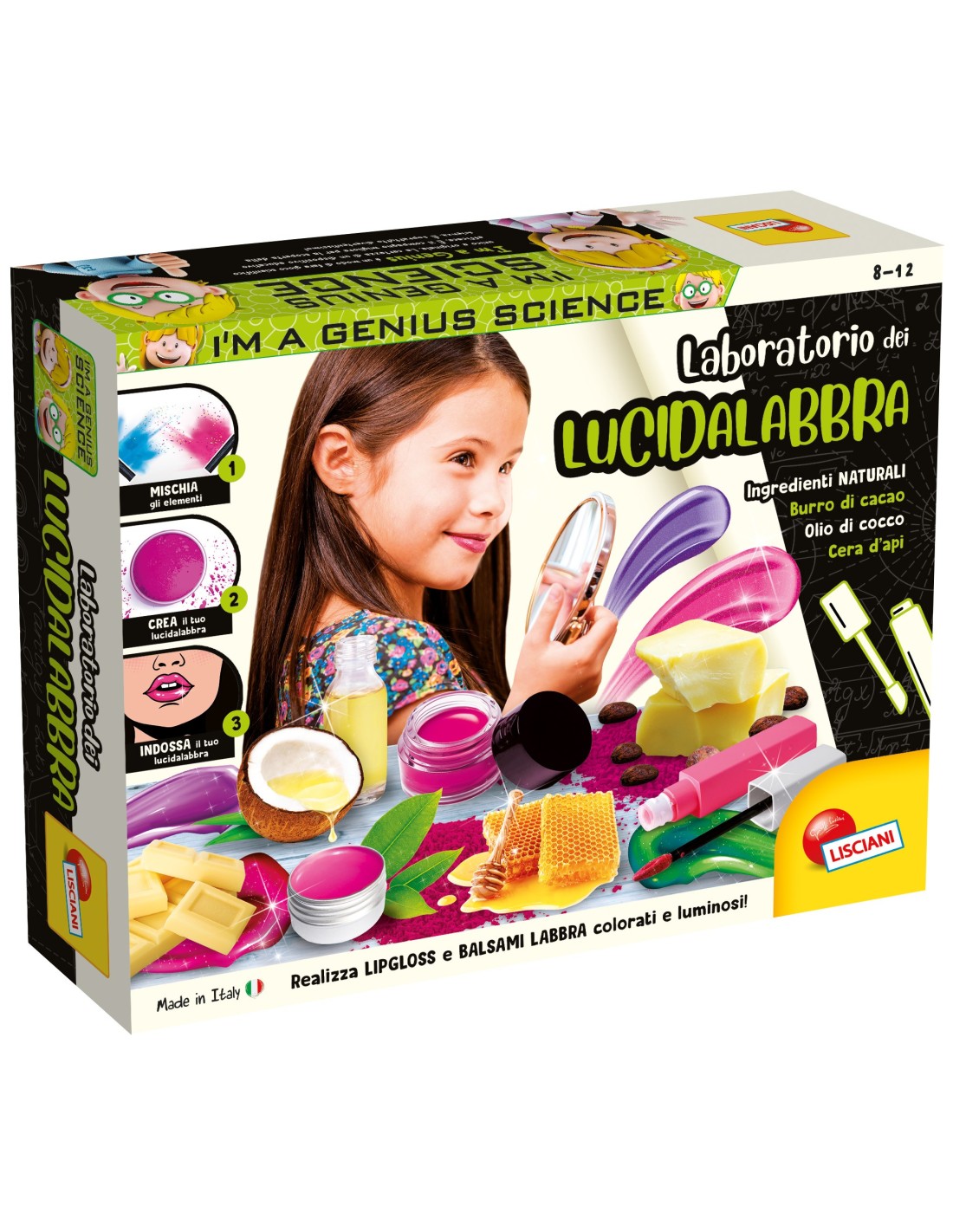 I’m a Genius La Fabbrica dei Lucidalabbra: Lipgloss e Balsami con Ingredienti Naturali | shop in casa