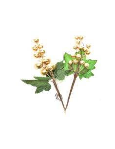 PICK: vendita online Bacche dorate di Natale per confezione 18 cm assortite, La magia di natale per addobbi e composizioni fe...