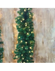 GHIRLANDA VERDE 270X30CM 170 LUCI LED