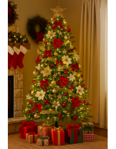 ALBERI DI NATALE: vendita online Albero Savana, 210 cm, diametro 119 cm, la magia di Natale in offerta
