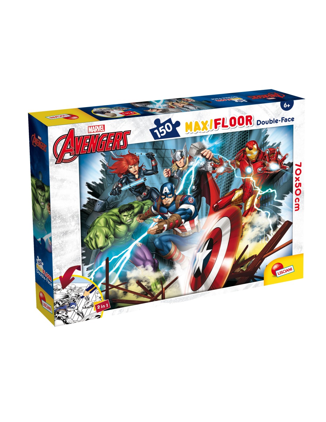 AVENGERS MAXIPUZZLE 150PZ su Shop in Casa