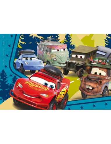 Disney Puzzle DF Maxi Floor 24 Cars Double-Face 70x50 cm | shopincasa.it