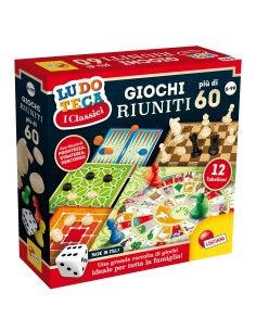 GIOCHI DI SOCIETA'E PUZZLE: vendita online GIOCO 57023 60 GIOCHI RIUNITI in offerta