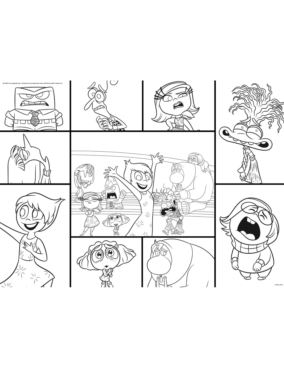 Disney Puzzle DF Maxi Floor 150 Inside Out 2 | shopincasa.it