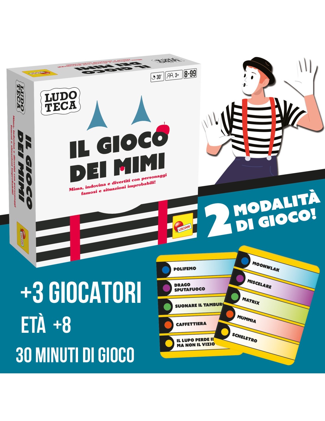 Ludoteca Pocket Il Gioco dei Mimi | shopincasa.it