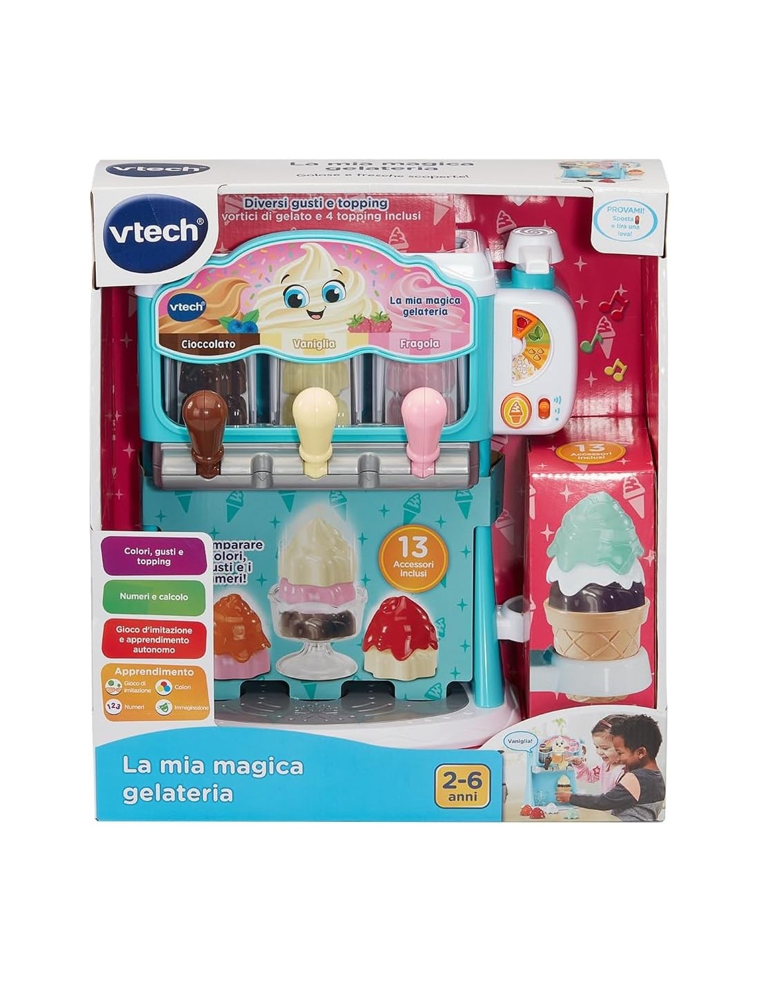 VTech La Mia Magica Gelateria - Gioco Educativo Bambini 2-6 Anni | shopincasa.it