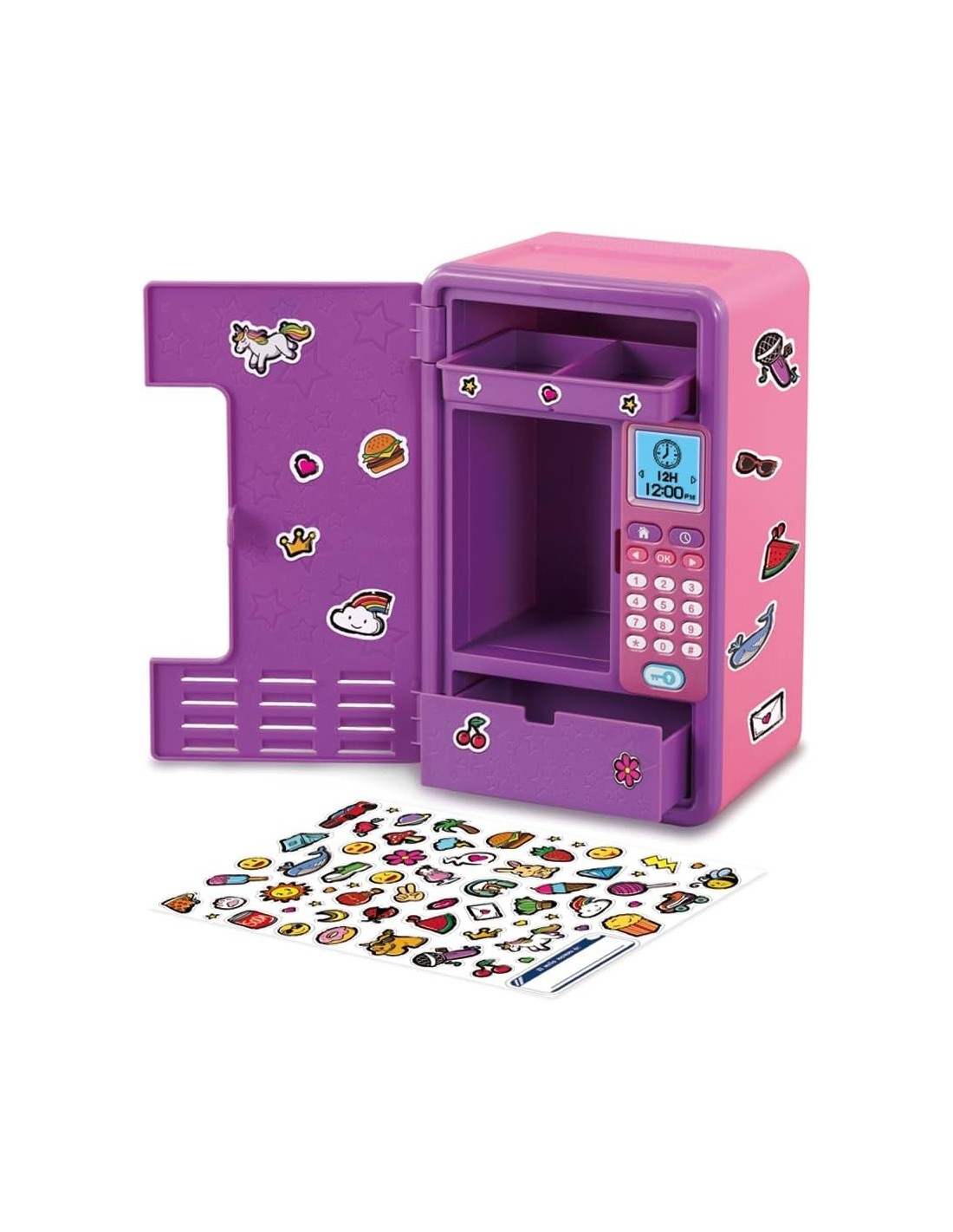 VTech KidiSecrets Magic Locker Rosa - Cassaforte Interattiva 6-12 Anni | shopincasa.it