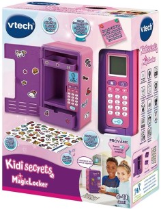 VTech KidiSecrets Magic Locker Rosa - Cassaforte Interattiva 6-12 Anni | shopincasa.it