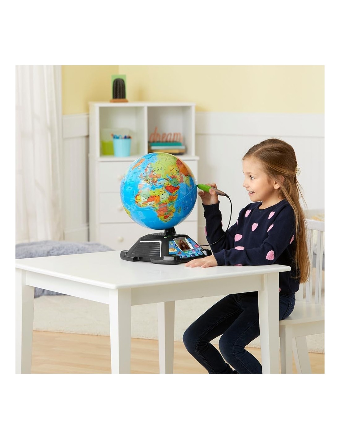 VTech Giramondo - Mappamondo Interattivo con Penna Touch e Video Educativi | shopincasa.it