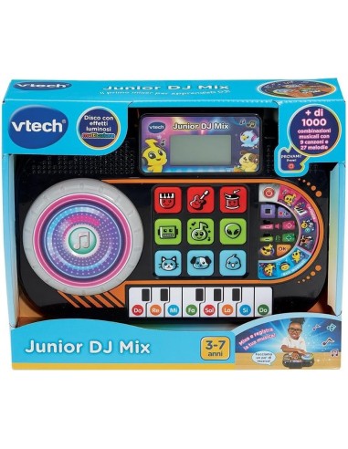 VTech Junior DJ Mix - Console da DJ Interattiva Bambini 3-7 Anni | shopincasa.it