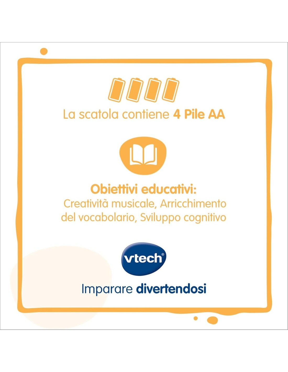 VTech Music’Kid dello Zecchino d’Oro - Lettore MP3 Bambini 2-6 Anni | shopincasa.it