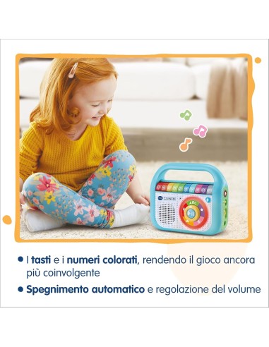 VTech Music’Kid dello Zecchino d’Oro - Lettore MP3 Bambini 2-6 Anni | shopincasa.it