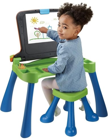VTech Magico Tavolo Interattivo ToccaImpara - Tavolo Educativo 3-6 Anni | shopincasa.it