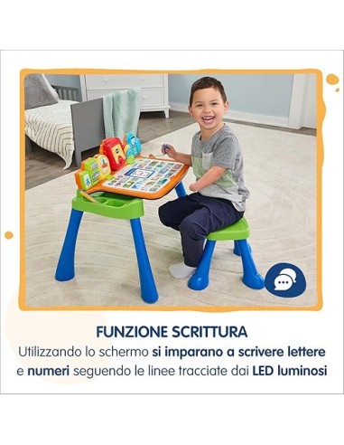 VTech Magico Tavolo Interattivo ToccaImpara - Tavolo Educativo 3-6 Anni | shopincasa.it