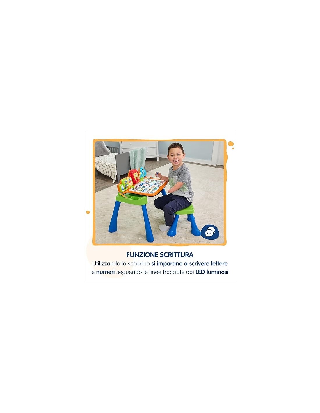 VTech Magico Tavolo Interattivo ToccaImpara - Tavolo Educativo 3-6 Anni | shopincasa.it