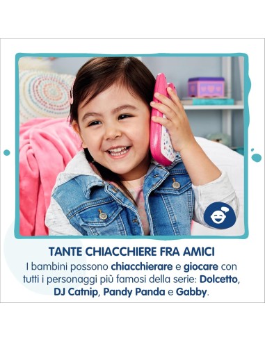 VTech Il Miaoraviglioso Telefono di Gabby - Smartphone Bambini 3-7 Anni | shopincasa.it