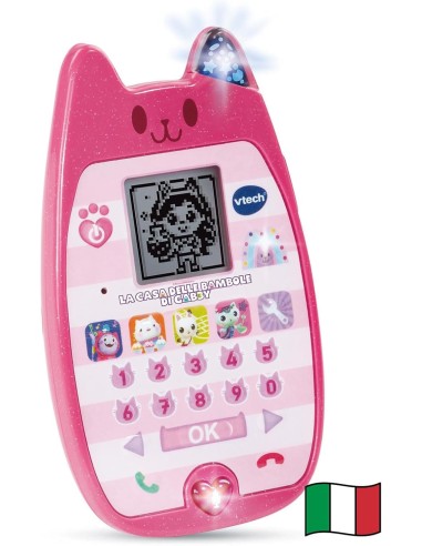VTech Il Miaoraviglioso Telefono di Gabby - Smartphone Bambini 3-7 Anni | shopincasa.it