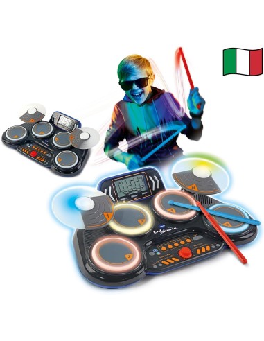 VTech Kidi DJ Drums - Batteria Elettronica Bambini 6+ Anni | shopincasa.it