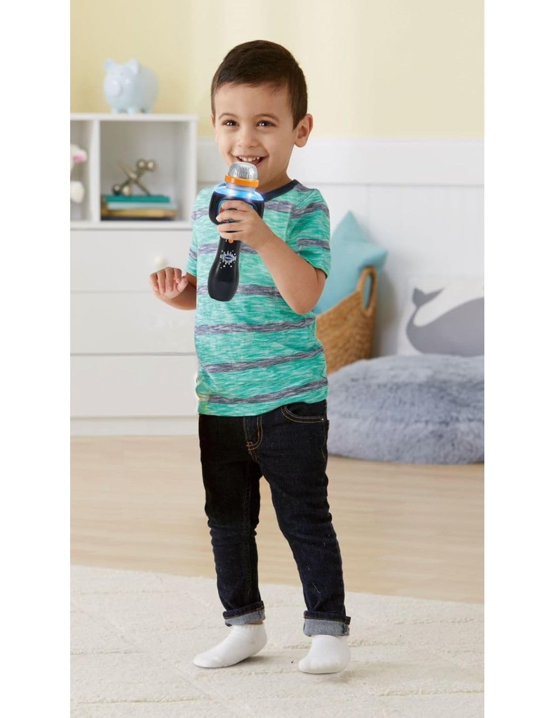 VTech Microfono Magic Show - Microfono Karaoke Bambini 2-5 Anni | shopincasa.it