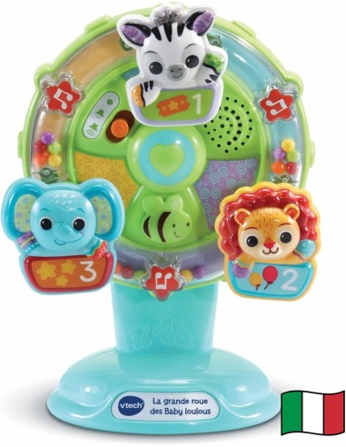 VTech Baby Ruota Panoramica - Gioco Interattivo Bambini 6-36 Mesi | shopincasa.it