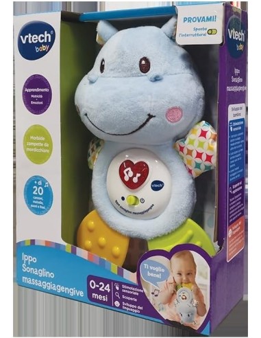 VTech Ippo - Sonaglino Massaggia Gengive Neonati 0-24 Mesi | shopincasa.it