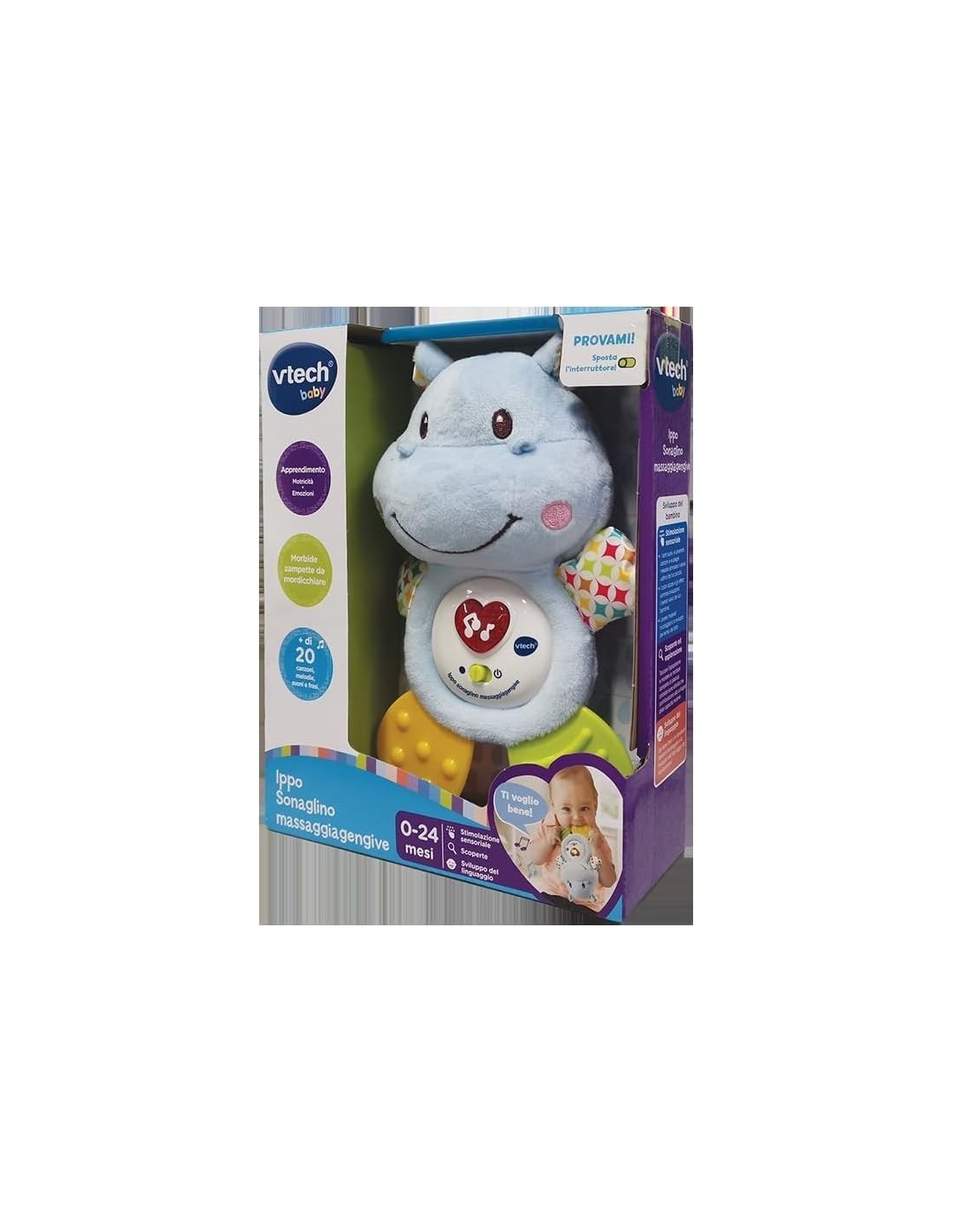 VTech Ippo - Sonaglino Massaggia Gengive Neonati 0-24 Mesi | shopincasa.it