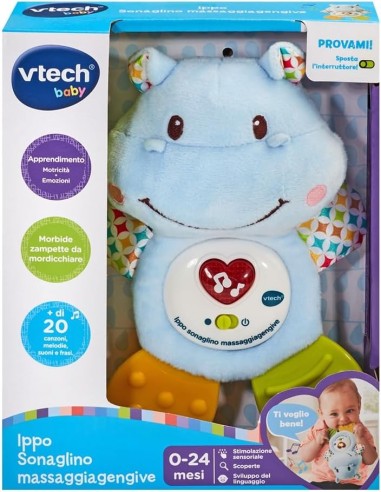VTech Ippo - Sonaglino Massaggia Gengive Neonati 0-24 Mesi | shopincasa.it