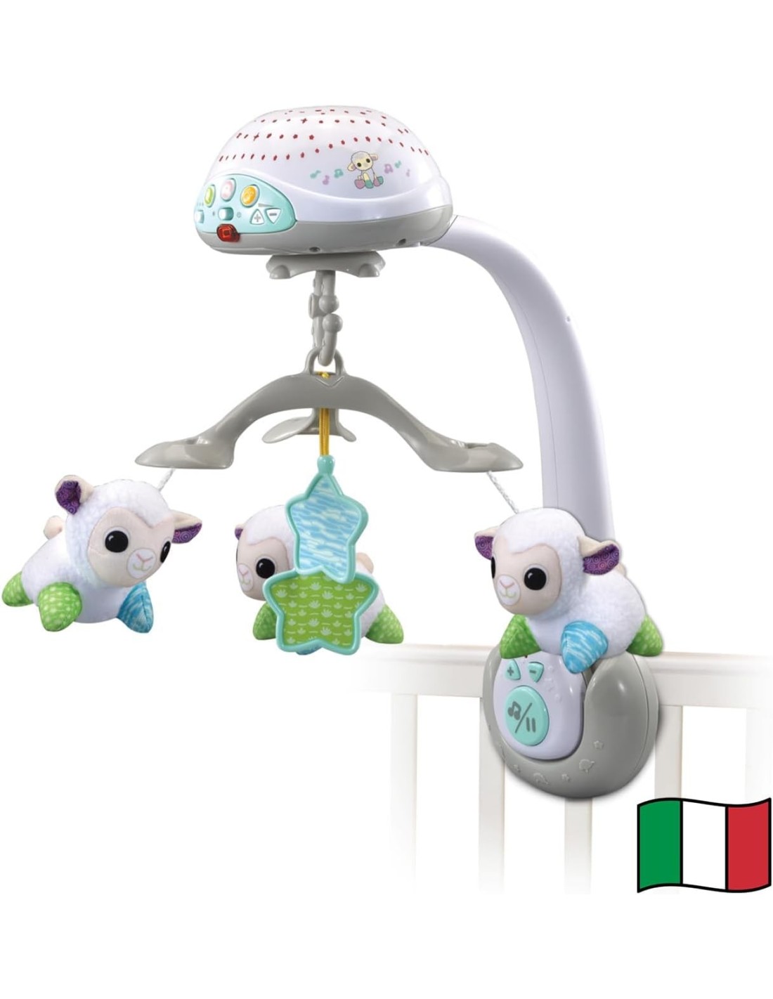 VTech Giostrina Dolci Pecorelle - Luce Notturna Musicale Bambini 0-36 Mesi | shopincasa.it
