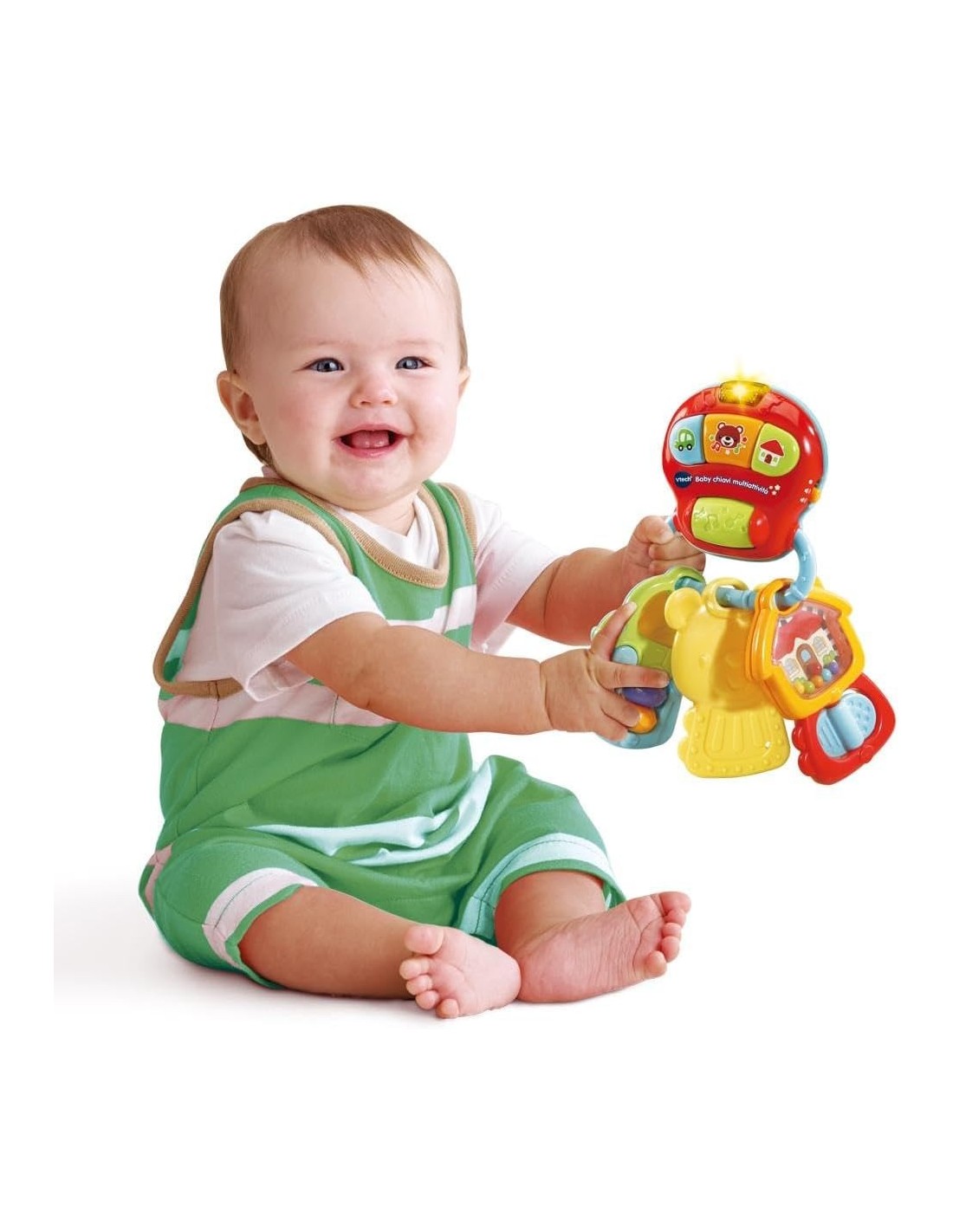 VTech Le Mie Prime Chiavi 3 in 1 - Sonaglino Interattivo Neonati 0-36 Mesi | shopincasa.it