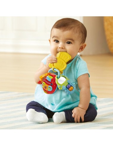 VTech Le Mie Prime Chiavi 3 in 1 - Sonaglino Interattivo Neonati 0-36 Mesi | shopincasa.it
