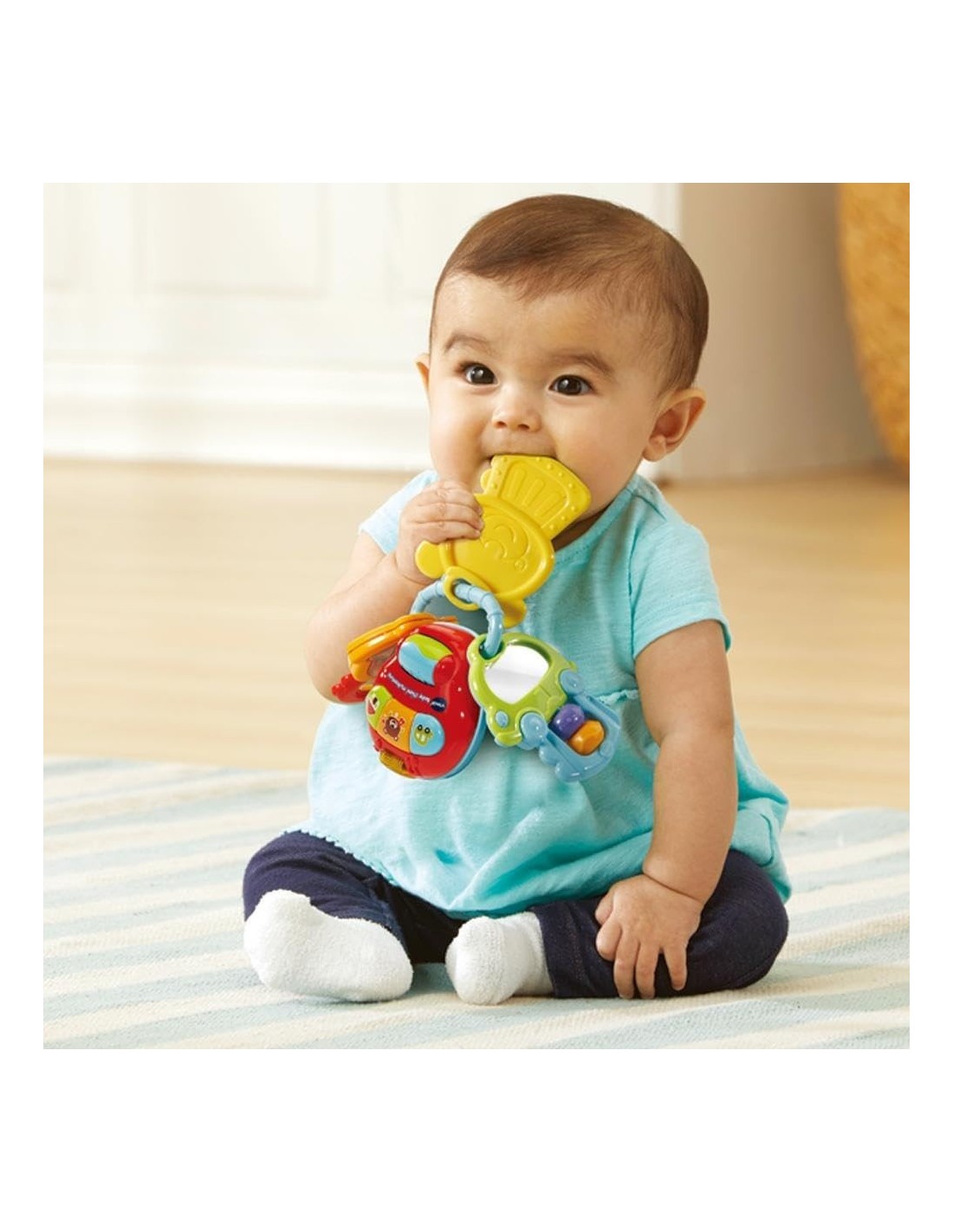 VTech Le Mie Prime Chiavi 3 in 1 - Sonaglino Interattivo Neonati 0-36 Mesi | shopincasa.it