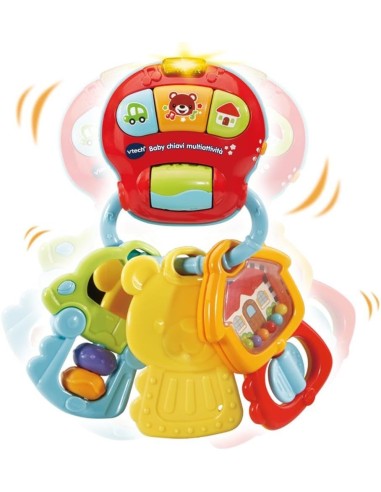 VTech Le Mie Prime Chiavi 3 in 1 - Sonaglino Interattivo Neonati 0-36 Mesi | shopincasa.it