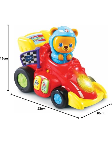 VTech Tobia, Pronti, Partenza, Via! - Macchinina Bambini 12-36 Mesi | shopincasa.it