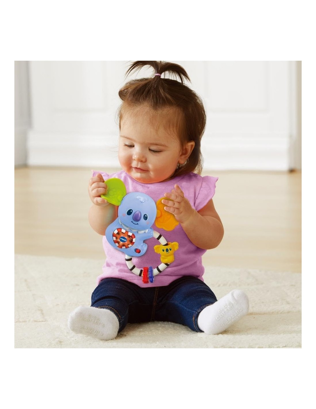 VTech Kimi Sonaglino Interattivo - Sonaglino Neonato 3-18 Mesi | shopincasa.it