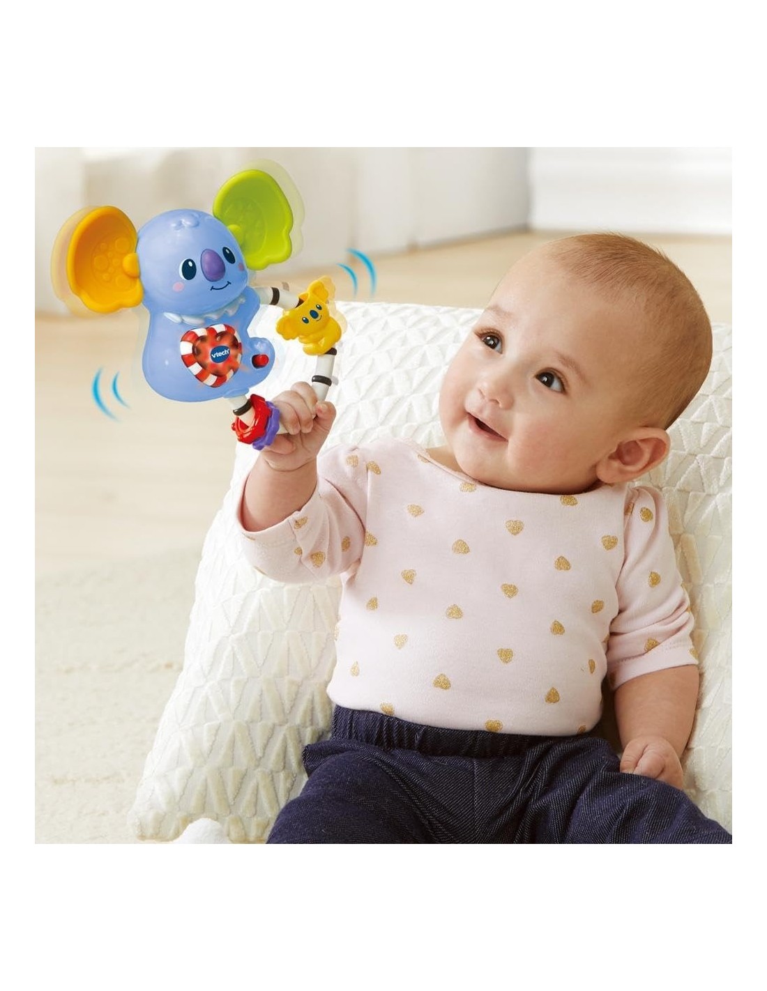 VTech Kimi Sonaglino Interattivo - Sonaglino Neonato 3-18 Mesi | shopincasa.it