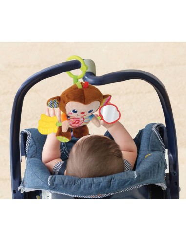 VTech Noè Scimmietta Canterina - Sonaglio Interattivo Neonati 3-36 Mesi | shopincasa.it