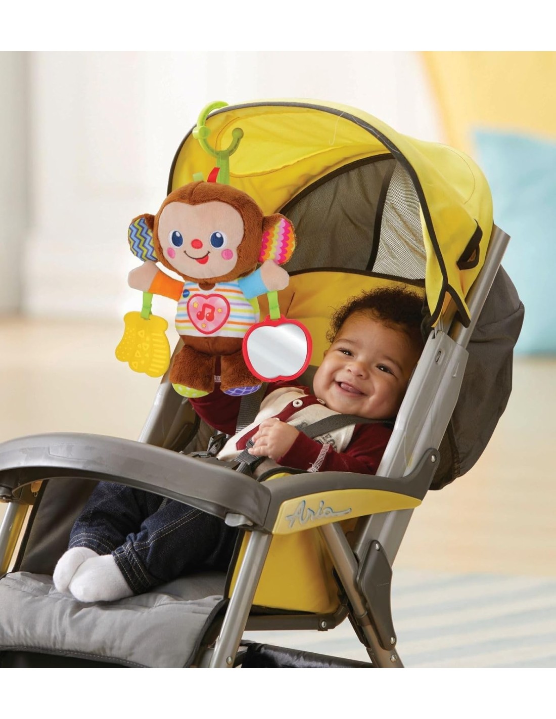 VTech Noè Scimmietta Canterina - Sonaglio Interattivo Neonati 3-36 Mesi | shopincasa.it
