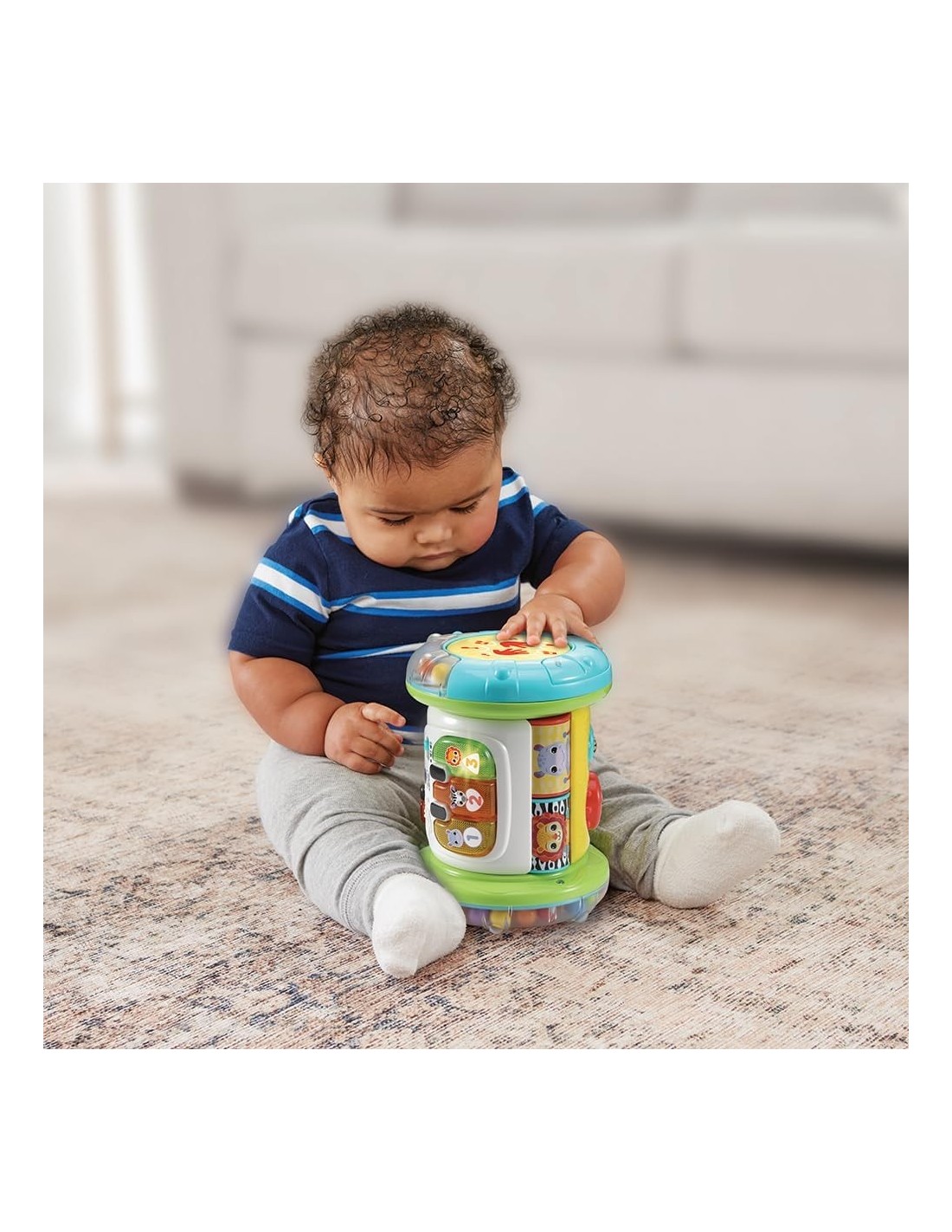 VTech Rullo Tam Tam 3 in 1 - Gioco Multiattività Interattivo 9-36 Mesi | shopincasa.it