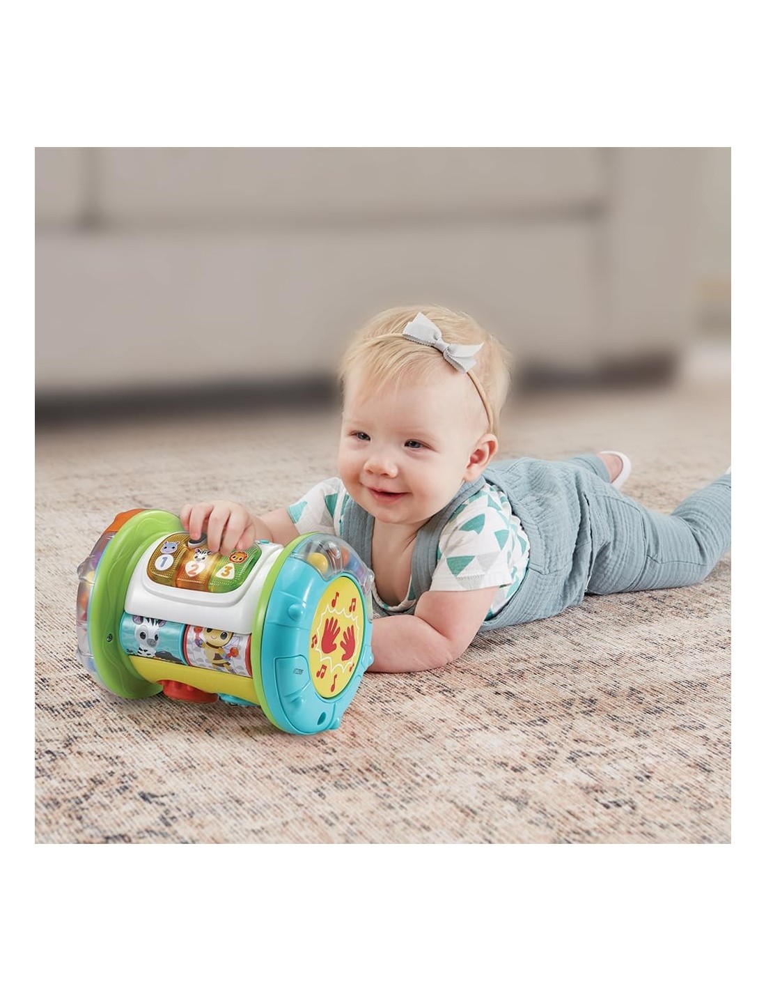 VTech Rullo Tam Tam 3 in 1 - Gioco Multiattività Interattivo 9-36 Mesi | shopincasa.it