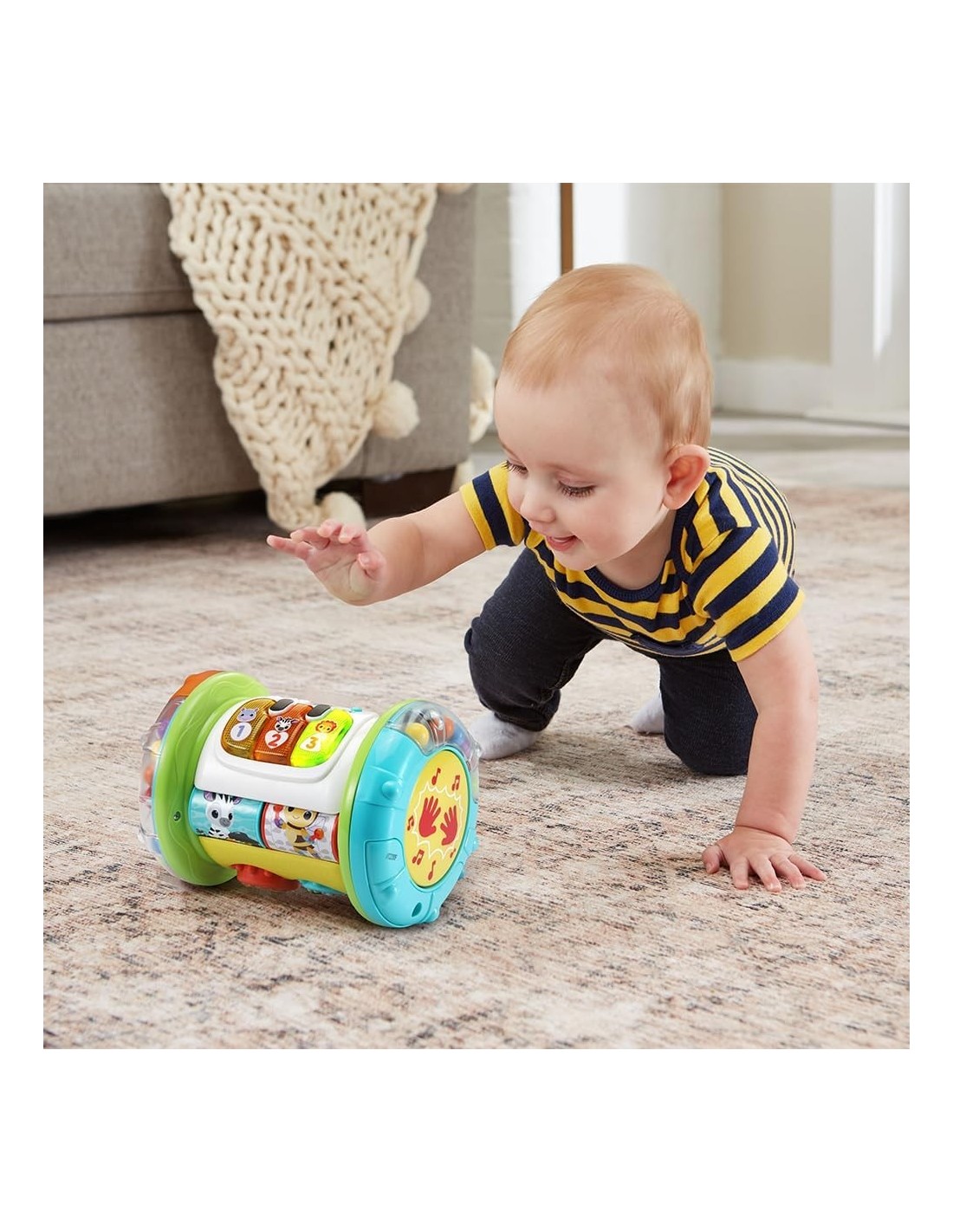 VTech Rullo Tam Tam 3 in 1 - Gioco Multiattività Interattivo 9-36 Mesi | shopincasa.it