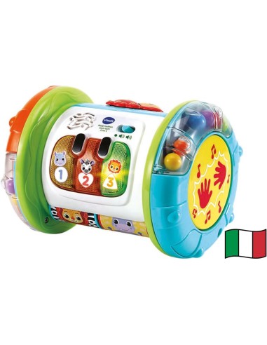 VTech Rullo Tam Tam 3 in 1 - Gioco Multiattività Interattivo 9-36 Mesi | shopincasa.it