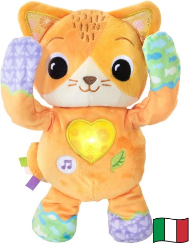 VTech Minù Gattino Cucù - Peluche Interattivo 10-36 Mesi | shopincasa.it