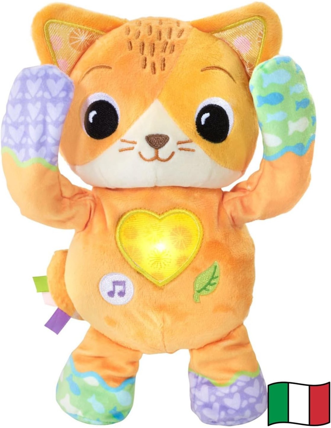 VTech Minù Gattino Cucù - Peluche Interattivo 10-36 Mesi | shopincasa.it