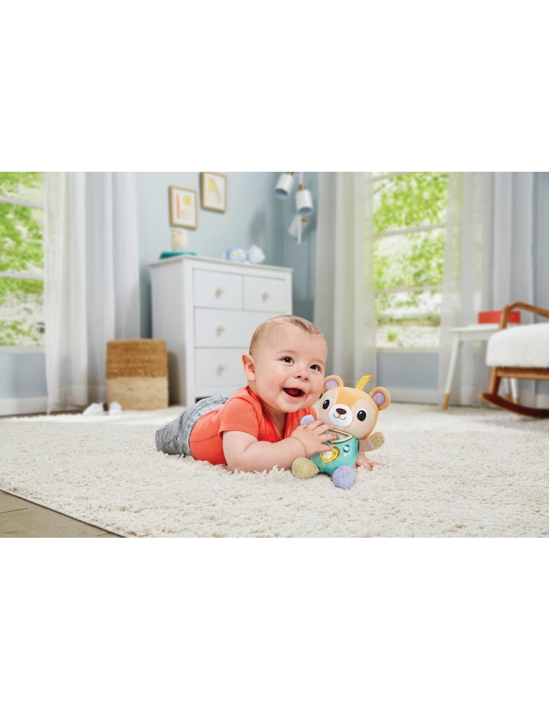 VTech Teddy Orsetto Canterino - Orsetto Interattivo 3-18 Mesi | shopincasa.it