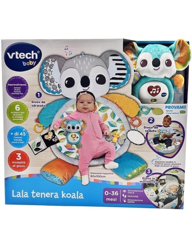 VTech Lala Tenera Koala - Tappeto Neonato Interattivo 0-36 Mesi | shopincasa.it