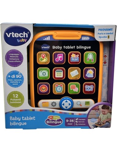 VTech Baby Tablet Bilingue - Tablet Educativo 9-36 Mesi | shopincasa.it